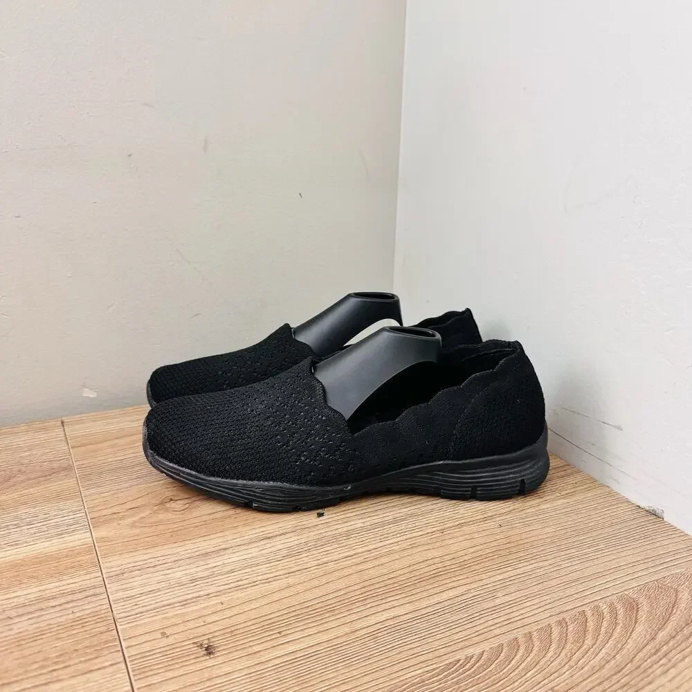Skechers Seager Stat women's shoes Black Size 7